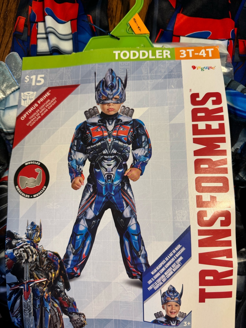 Transformers Costume (3T-4T) - Picture 2 of 3